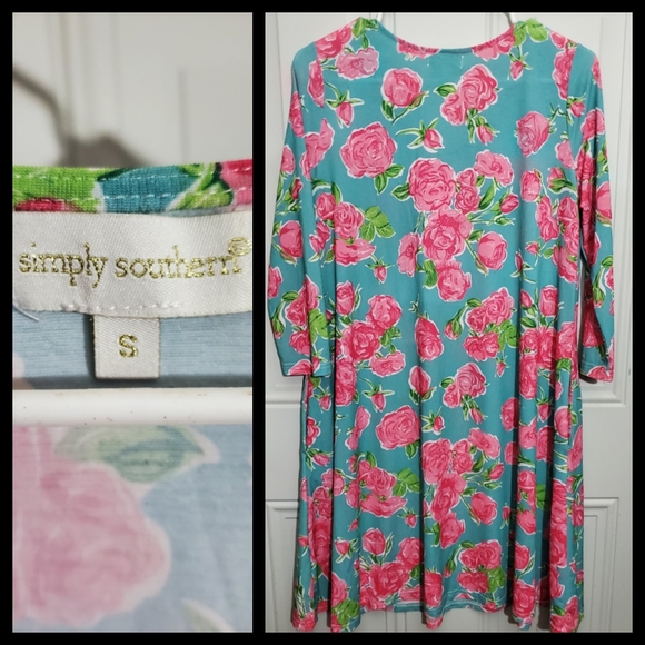 Simply Southern Dresse Size Small With Pockets! - Picture 2 of 8